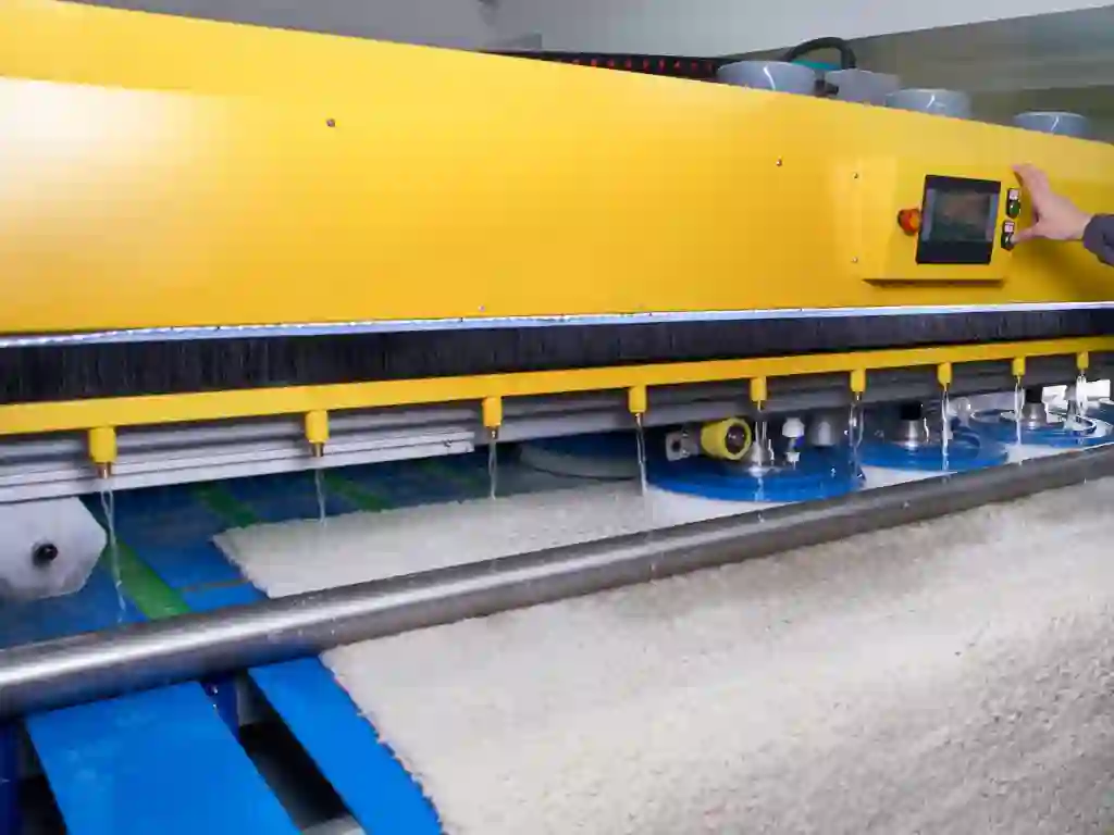 Karasu Halı Yıkama Durulama ve Sıkma Aşaması